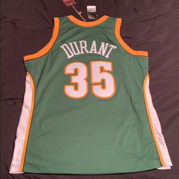 kd seattle supersonics jersey